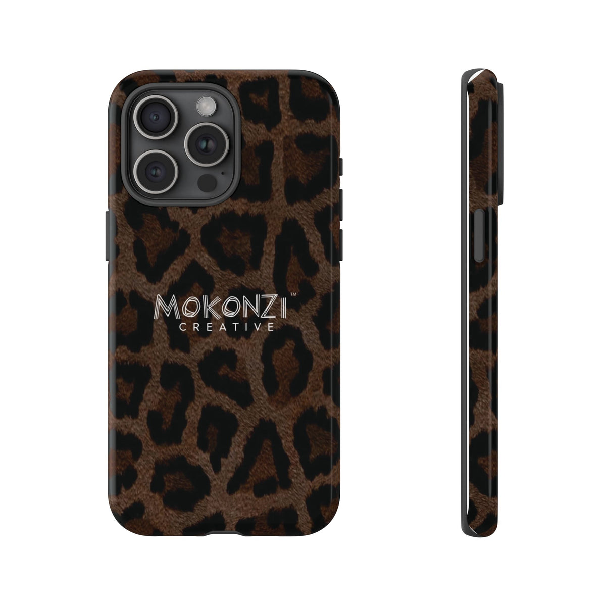 Mokonzi Creative™ Leopard Print Tough Case