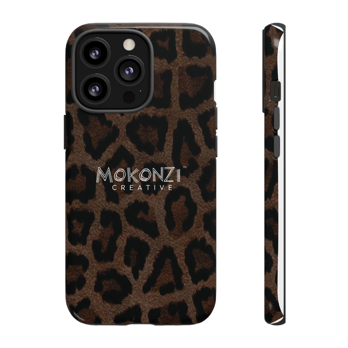 Mokonzi Creative™ Leopard Print Tough Case
